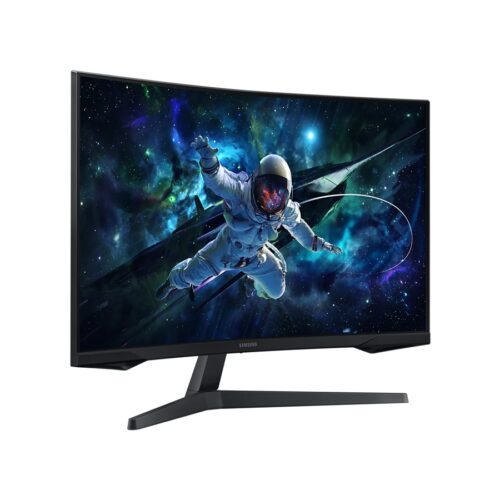 SAMSUNG ODYSSEY G5 LS32CG552 – 32p 165Hz – Ecran gaming incurvé – WQHD 2560×1440 – VA – 1ms -HDR10 – 300cd/m² – 2500 : 1 – HDMI – DP