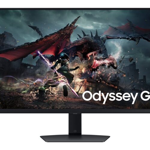 SAMSUNG ODYSSEY G5 – LS32DG500 32p 180Hz- Ecran gaming- WQHD 2560×1440 – IPS – 1ms- HDR400 – 350cd/m² – 2500:1 – Pied reglable DP