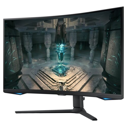 SAMSUNG ODYSSEY G6 – LS32BG650 32p 240Hz SMART Ecran gaming incurvé WQHD 2560×1440 VA 1ms HDR10 350cd/m² enceintes HDMI DP LAN