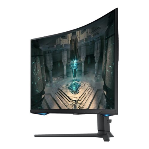 SAMSUNG ODYSSEY G6 – LS32BG650 32p 240Hz SMART Ecran gaming incurvé WQHD 2560×1440 VA 1ms HDR10 350cd/m² enceintes HDMI DP LAN