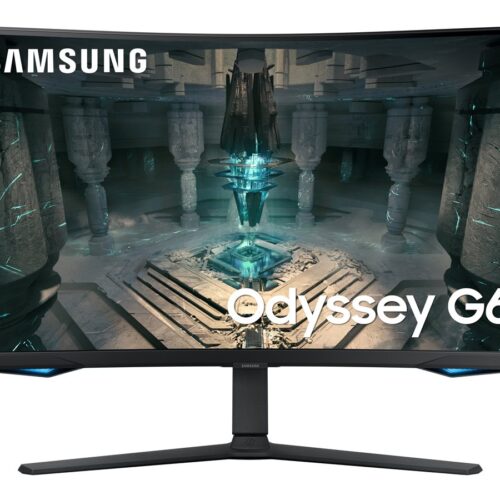SAMSUNG ODYSSEY G6 – LS32BG650 32p 240Hz SMART Ecran gaming incurvé WQHD 2560×1440 VA 1ms HDR10 350cd/m² enceintes HDMI DP LAN