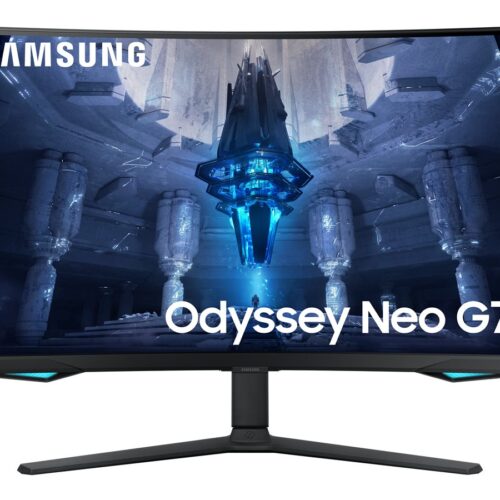 SAMSUNG ODYSSEY NEO G7 – LS32BG750N 32p 165Hz – Ecran gaming incurvé- UHD 4K 3840×2160 VA 1ms Quantum HDR 2000 350cd/m²1ms HDMI DP