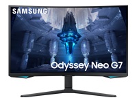 SAMSUNG ODYSSEY NEO G7 – LS32BG750N 32p 165Hz – Ecran gaming incurvé- UHD 4K 3840×2160 VA 1ms Quantum HDR 2000 350cd/m²1ms HDMI DP