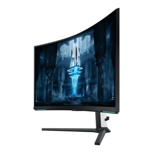 SAMSUNG Odyssey Neo G8 S32BG850NP-  incurvé – 32″ – 3840 x 2160 4K @ 240 Hz – VA – 350cd/m²- 1000000:1- HDR 2000 – 1 ms – 2xHDMI, DP