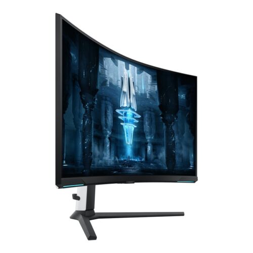 SAMSUNG Odyssey Neo G8 S32BG850NP-  incurvé – 32″ – 3840 x 2160 4K @ 240 Hz – VA – 350cd/m²- 1000000:1- HDR 2000 – 1 ms – 2xHDMI, DP