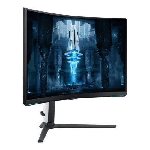 SAMSUNG Odyssey Neo G8 S32BG850NP-  incurvé – 32″ – 3840 x 2160 4K @ 240 Hz – VA – 350cd/m²- 1000000:1- HDR 2000 – 1 ms – 2xHDMI, DP