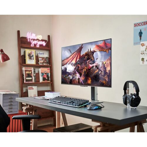 SAMSUNG Odyssey OLED G8 S32DG800SU- 32″ – 3840 x 2160 4K @ 240 Hz – 250 cd/m² – 1000000:1 – HDR 400 TrueBlack- 0.03ms – 2xHDMI,DP,HP
