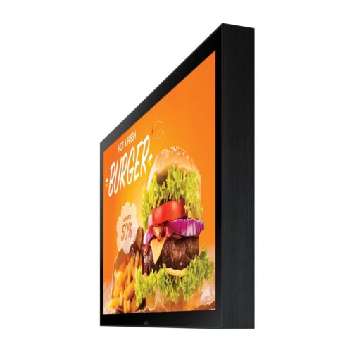 SAMSUNG OH24B Outdoor LCD 24p FHD 16:9 IP56 rated display kit with protection glass 1500nits 2xUSB 2.0 RJ45 HDMI