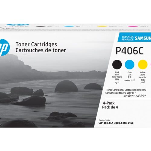 SAMSUNG original Toner cartridge LT-P406Cartridge/ELS 4-pk CartridgeYMK Toner cartridge SU375A