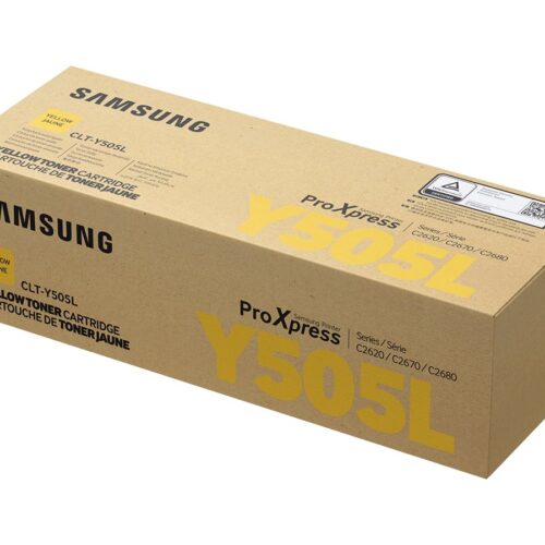 SAMSUNG original Toner cartridge LT-Y505L/ELS High Yield Yellow Toner cartridge SU512A