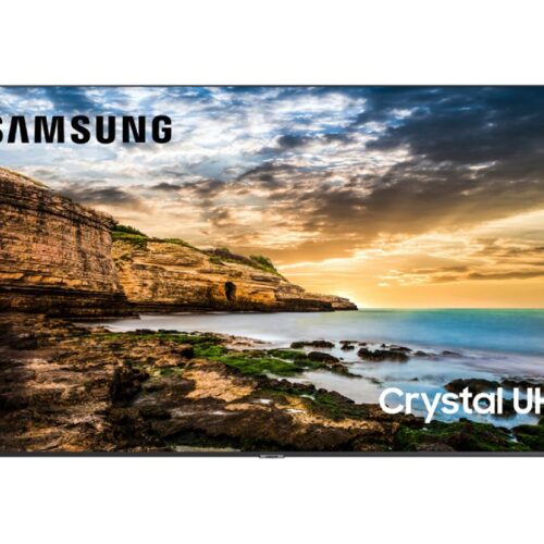 SAMSUNG QE43T 43p UHD/4K 16:9 LED 300nits Speakers 2x10W 2xHDMI 2.0 RS232 in USB 2.0 Ethernet Landscape only VESA 200×200