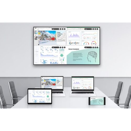 SAMSUNG QM43B-T 43p Wide 16:9 All-in-one Capacitive Touch 400nits 2x10W speakers HDMI USB WiFi VESA