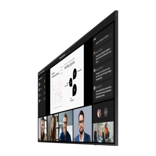 SAMSUNG QPDX-5K 105p 5120×2160/5K 21:9 LED 500nits 4x10W Speakers black DP 1.4 3xHDMI 2.1 CEC USB-C with PD RS232
