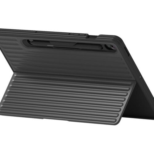 SAMSUNG Reinforced back cover with stand function Black