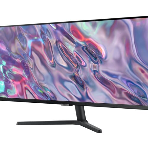 SAMSUNG S34C500GAU Ecran 34 »- – 3440 x 1440 UWQHD @ 100 Hz – VA – 300 cd/m² – 3000:1 – HDR10 – 5 ms – 2xHDMI, DisplayPort – noir