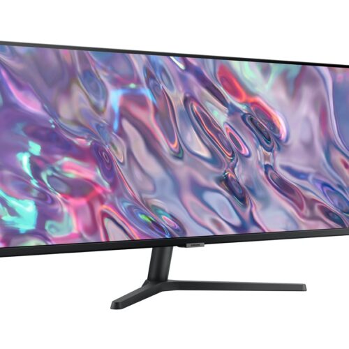 SAMSUNG S34C500GAU Ecran 34 »- – 3440 x 1440 UWQHD @ 100 Hz – VA – 300 cd/m² – 3000:1 – HDR10 – 5 ms – 2xHDMI, DisplayPort – noir