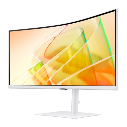 SAMSUNG S34C650T 34p 21:9 Curved 1000R 3440×1440 VA-LED 100Hz HDR10 DP/HDMI/TBT4 90Watt LAN White HAS Speaker VESA HDMI/DP/USB-C