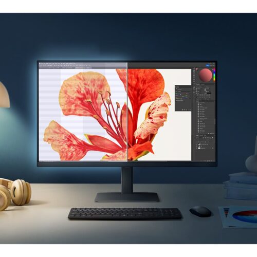 SAMSUNG ViewFinity S24D600UAU – écran LED – USB-C- 24p 2560 x 1440 QHD 100 Hz – IPS – 350 cd/m² – HDMI – DP LAN