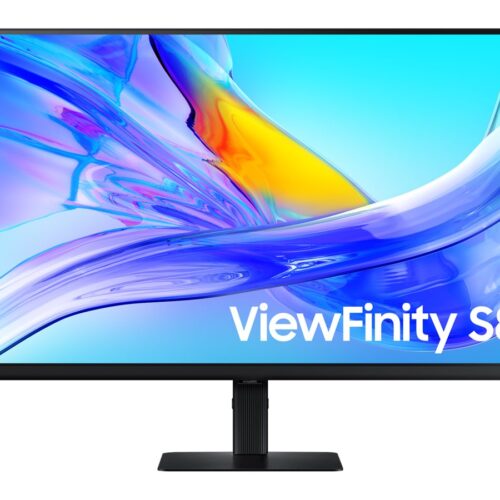 SAMSUNG ViewFinity S32D800U 32p 16:9 3840×2160 IPS 5ms 350nits 60Hz HDR10 sRGB 99 HAS/Swivel/Pivot/Tilt HDMI/DP/USB-C 90W LAN