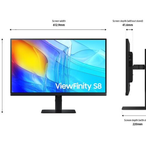 SAMSUNG ViewFinity S80D 27p UHD IPS 60Hz 5ms HDMI