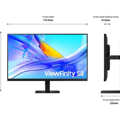 SAMSUNG ViewFinity S80UD 32p UHD IPS 60Hz 5ms HDMI