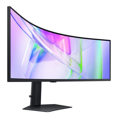 SAMSUNG ViewFinity S95UC 49p 32:9 – DWQHD 5120×1440 – 120Hz – VA 4ms – Incurvé – 350cd/m2 – Enceintes – USB-C 1 90W Cable USB-C/DP