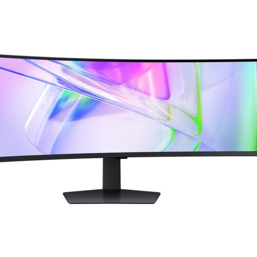 SAMSUNG ViewFinity S95UC 49p 32:9 – DWQHD 5120×1440 – 120Hz – VA 4ms – Incurvé – 350cd/m2 – Enceintes – USB-C 1 90W Cable USB-C/DP