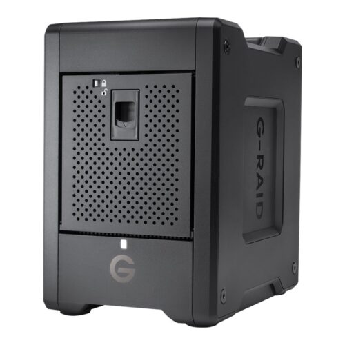 SANDISK Professional G-RAID Shuttle 4 72To 3.5p Thunderbolt 3 1000Mo/s USB-C Transportable 4-bay External Hard Drive