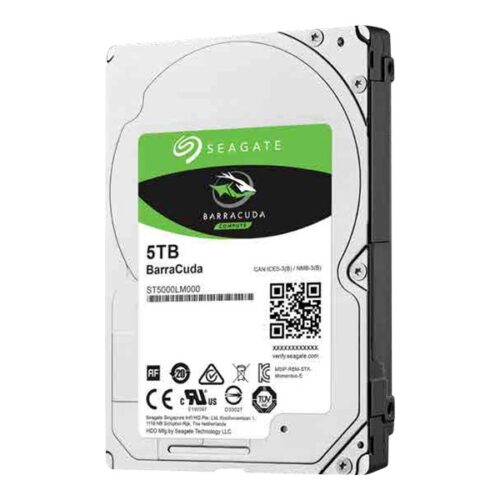 SEAGATE Barracuda 5TB HDD SATA 6Gb/s 5400rpm 2.5inch 15mm height 128Mb cache BLK