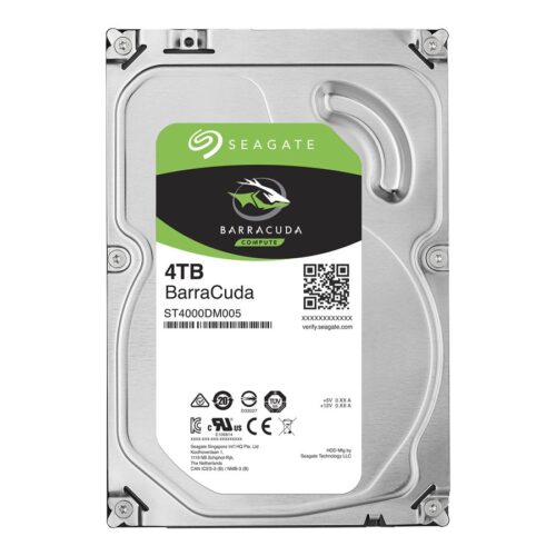 SEAGATE Desktop Barracuda 5400 4TB HDD 5400rpm SATA serial ATA 6Gb/s NCQ 256Mo cache 89cm 3.5p BLK Retail SinglePack