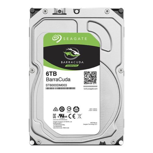 SEAGATE Desktop Barracuda 5400 6TB HDD 5400rpm SATA serial ATA 6Gb/s NCQ 256MB cache 8,9cm 3,5inch BLK