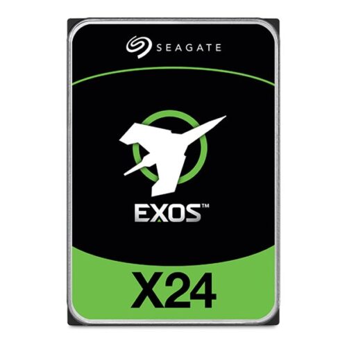 SEAGATE Exos X24 24To HDD SATA 6Gb/s 7200tpm 512Mo cache 3.5p 24×7 512e/4KN