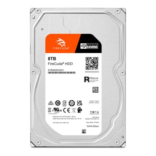 SEAGATE FireCuda Gaming HDD 8To HDD SATA 6Gb/s 7200RPM 256Mo cache 3.5p