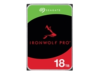 SEAGATE Ironwolf PRO Enterprise NAS HDD 18To 7200rpm 6Gb/s SATA 256Mo cache 8.9cm 3.5p 24×7 for NAS & RAID Rackmount systems BLK