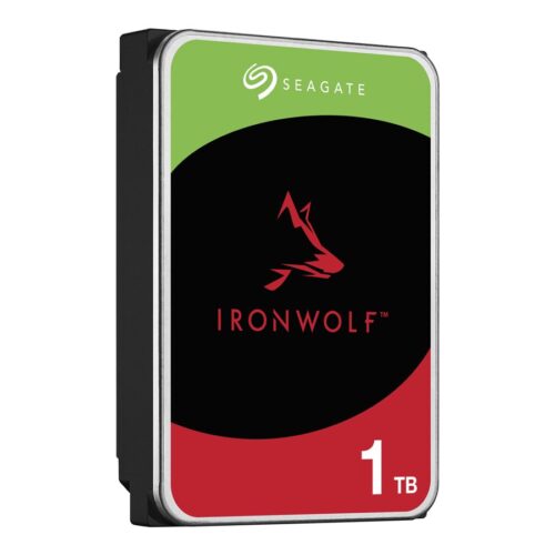 SEAGATE NAS HDD 1To IronWolf 5400rpm 6Gb/s SATA 256Mo cache 3.5p