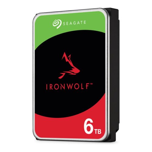 SEAGATE NAS HDD 6To IronWolf 5400rpm 6Gb/s SATA 256Mo cache 3.5p