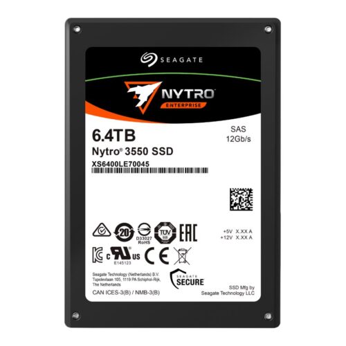 SEAGATE Nytro 3550 SSD 6.4To SAS 2.5p