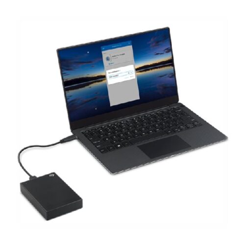 SEAGATE One Touch 1To External HDD with Password Protection Black