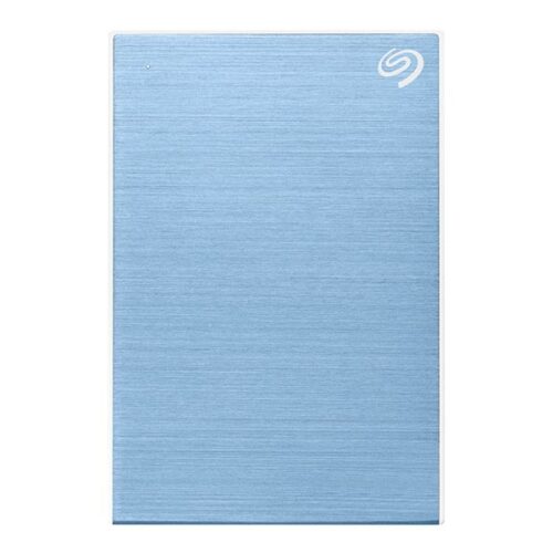 SEAGATE One Touch 1To External HDD with Password Protection Light Blue