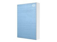 SEAGATE One Touch 1To External HDD with Password Protection Light Blue