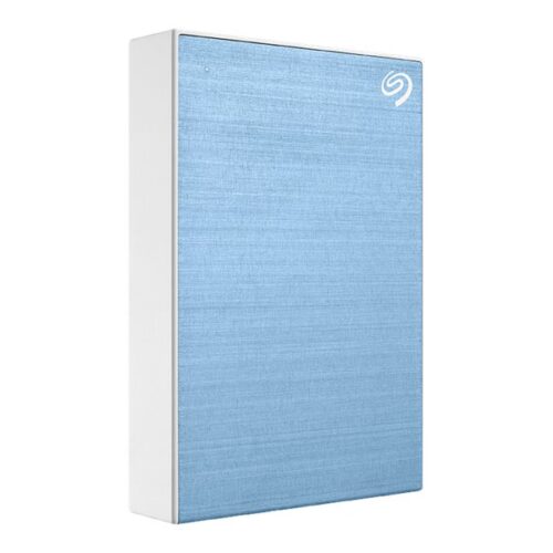 SEAGATE One Touch 4To External HDD with Password Protection Light Blue