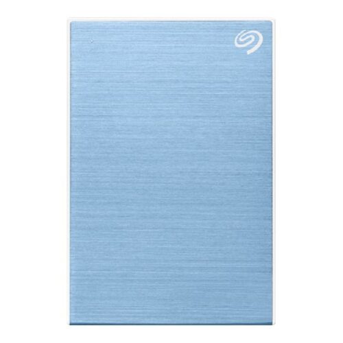 SEAGATE One Touch 5To External HDD with Password Protection Light Blue
