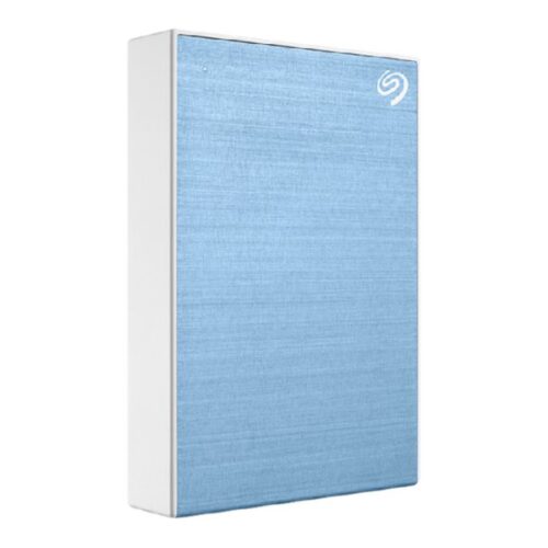 SEAGATE One Touch 5To External HDD with Password Protection Light Blue