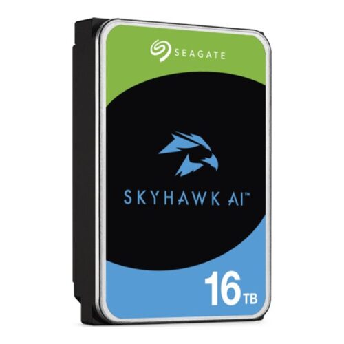 SEAGATE Surveillance Video Optimized AI Skyhawk 16To HDD SATA 6Gb/s 512Mo cache 3.5p CMR Helium