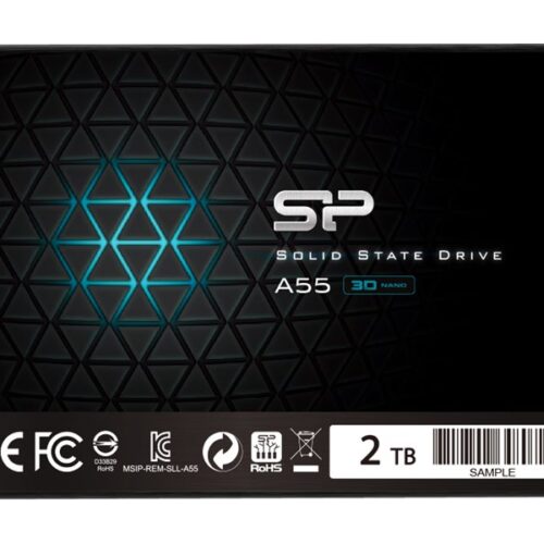 SILICON POWER Ace A55 2To SATA III 6Go/s 2.5p SSD 560/530 Mo/s