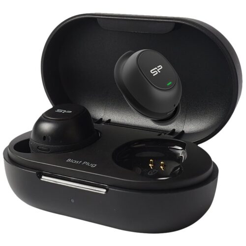 SILICON POWER Bluetooth Headphones Blast Plug BP80 BT 5.0 Black