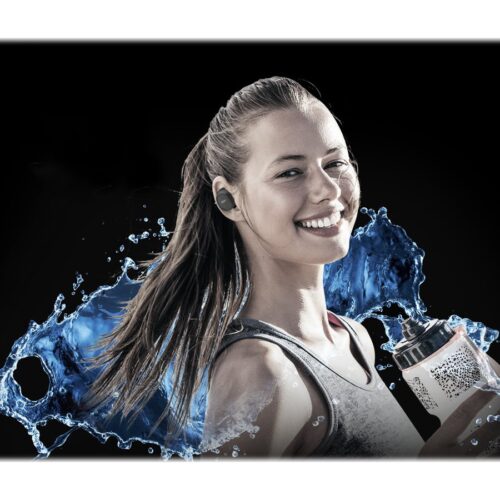 SILICON POWER Bluetooth Headphones Blast Plug BP80 BT 5.0 Black