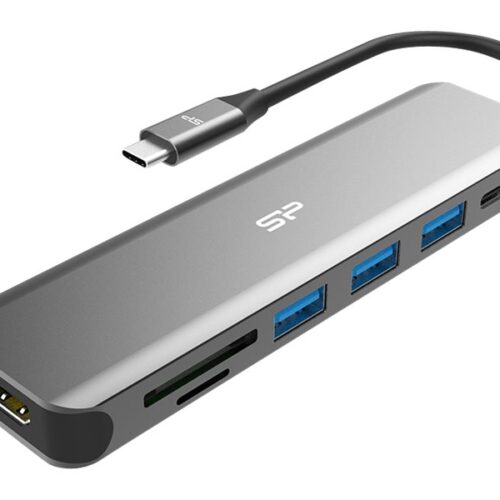 SILICON POWER Boost SU20 Docking station 7in1 USB USB-C HDMI SD card