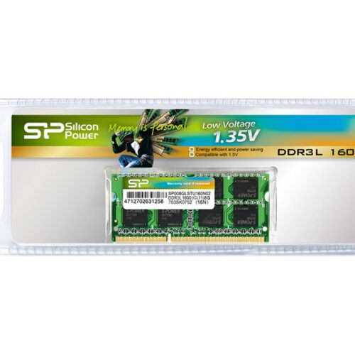 SILICON POWER DDR3 4Go 1600MHz CL11 SO-DIMM 1.35V Low Voltage