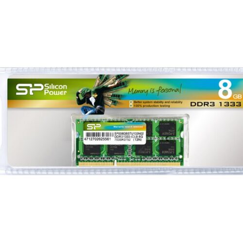 SILICON POWER DDR3 8Go 1600MHz CL11 SO-DIMM 1.35V Low Voltage